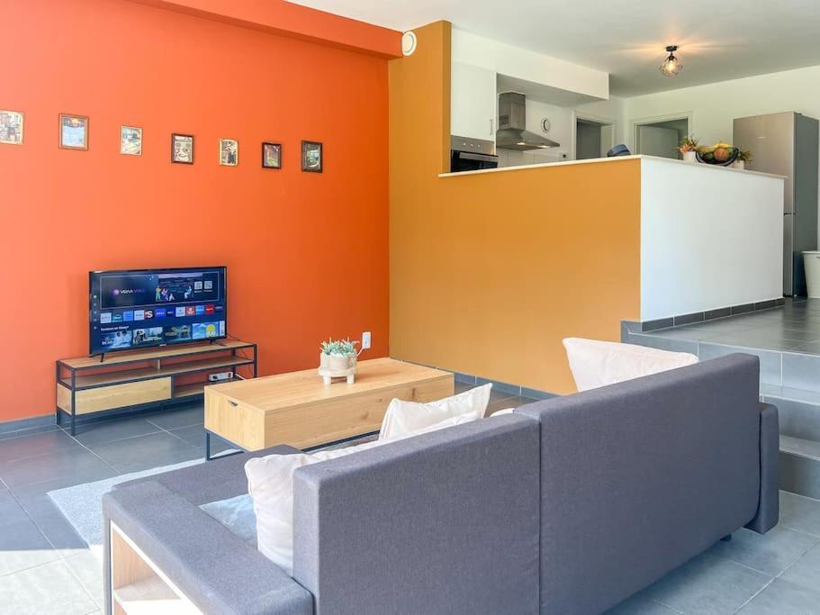 Charmant Logement Brugelette Proche De Pairi Daiza Exterior foto